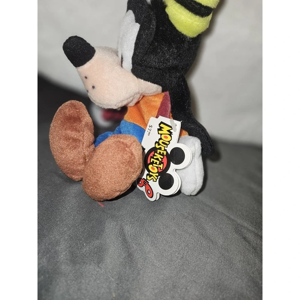 Disney Mouseketoys Goofy Plush Bean Bag Toy Disneyland Walt Disney World NWT