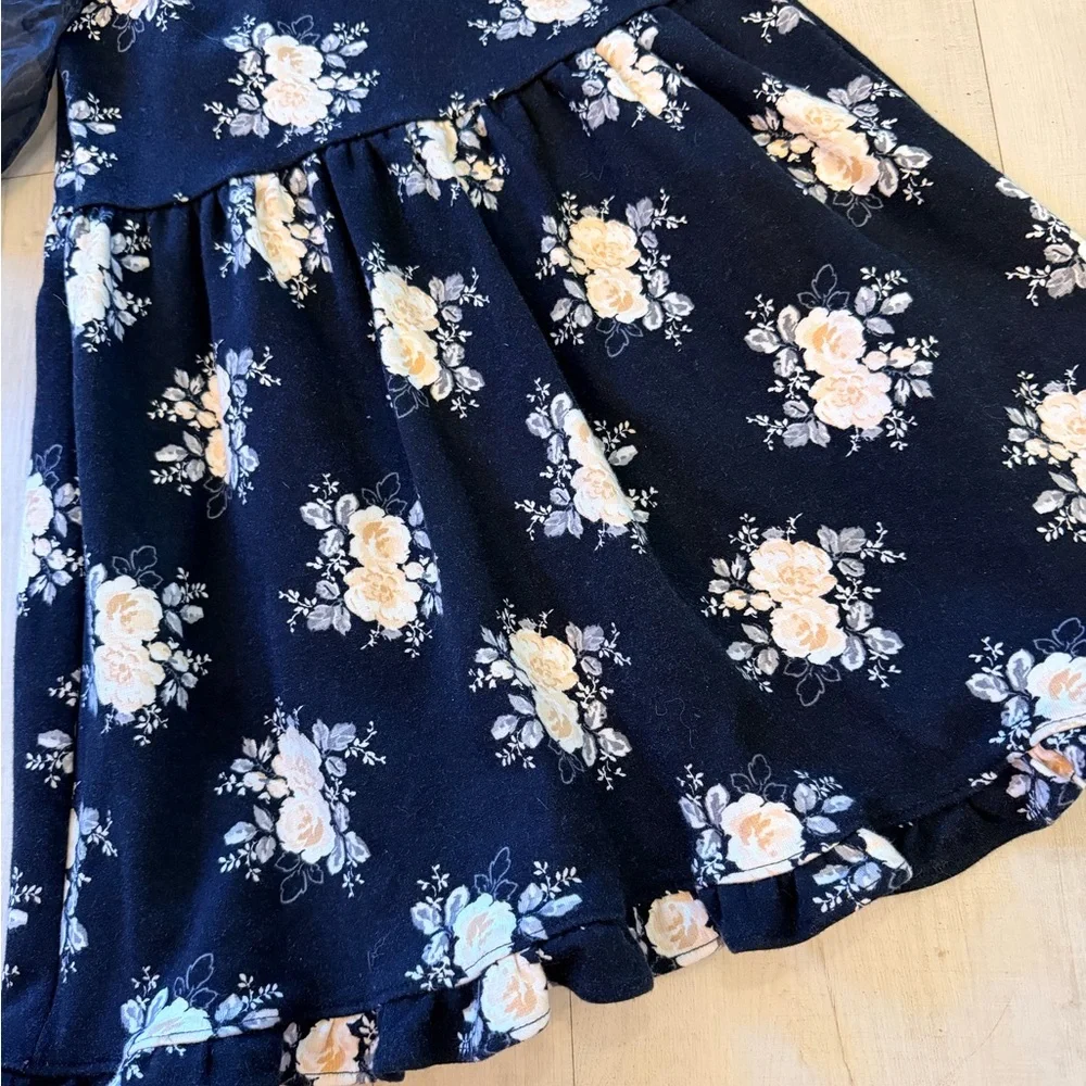 Janie and Jack pattern puff floral