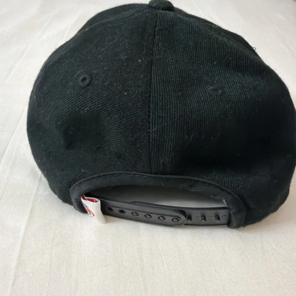Colorado SKI SnapBack Hat Black Corduroy Skiing Hats Cap Men's‎ OSFM Limited