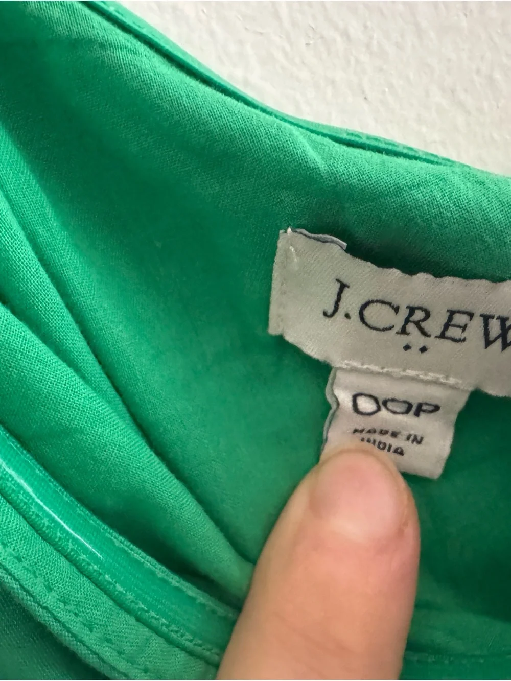 J. Crew bright emerald