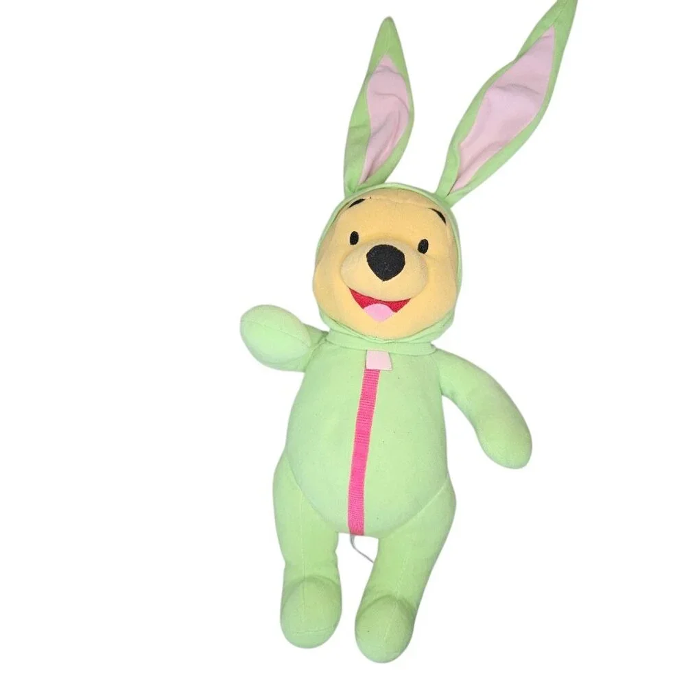2001 Fisher Price‎ Bunny Rabbit Easter Winnie the Pooh Soft Toy Stuffed Animal