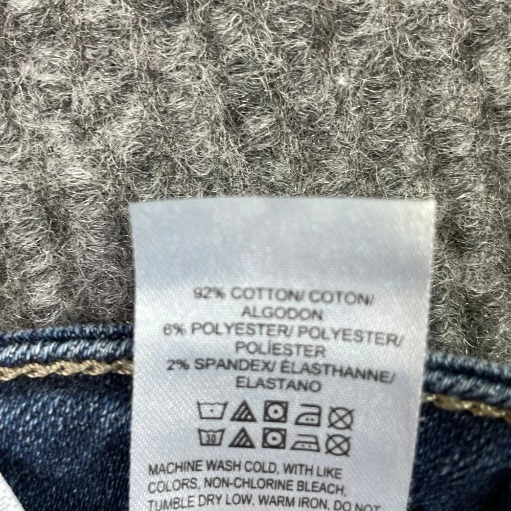 Lucky Brand Skinny Jeans Womens 12/31 Blue Medium Wash Stretch Mid Rise Denim