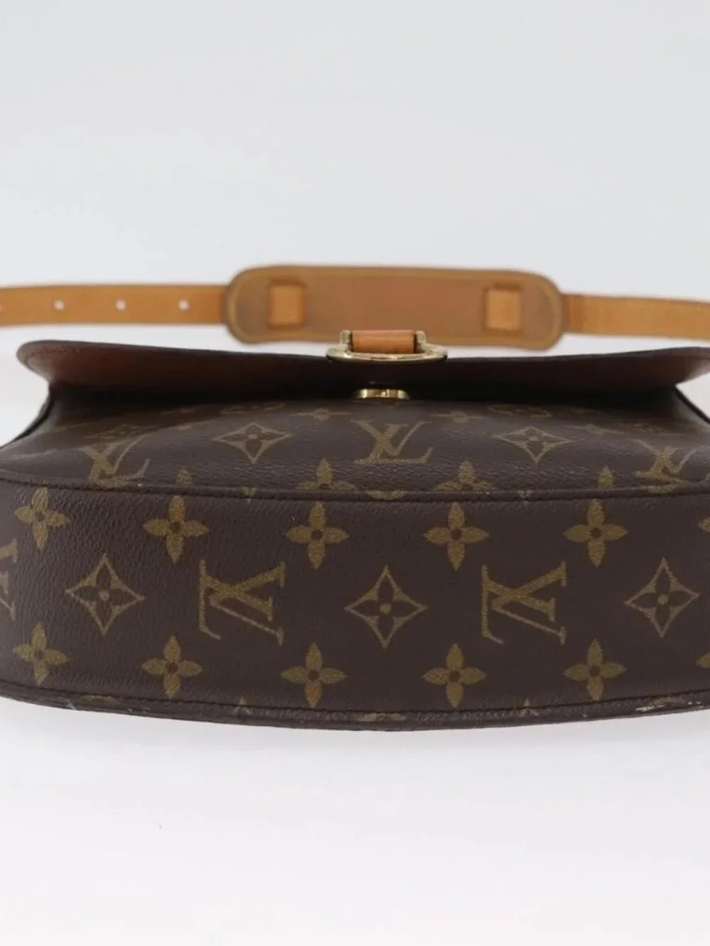 LOUIS VUITTON Monogram Saint Cloud GM Shoulder Bag M51242 LV Auth ki6481