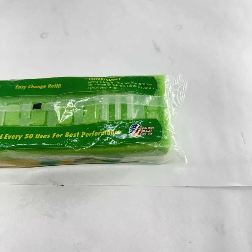 Libman Scrubster Mop Refill Easy Change Snap On Refill #03105 New