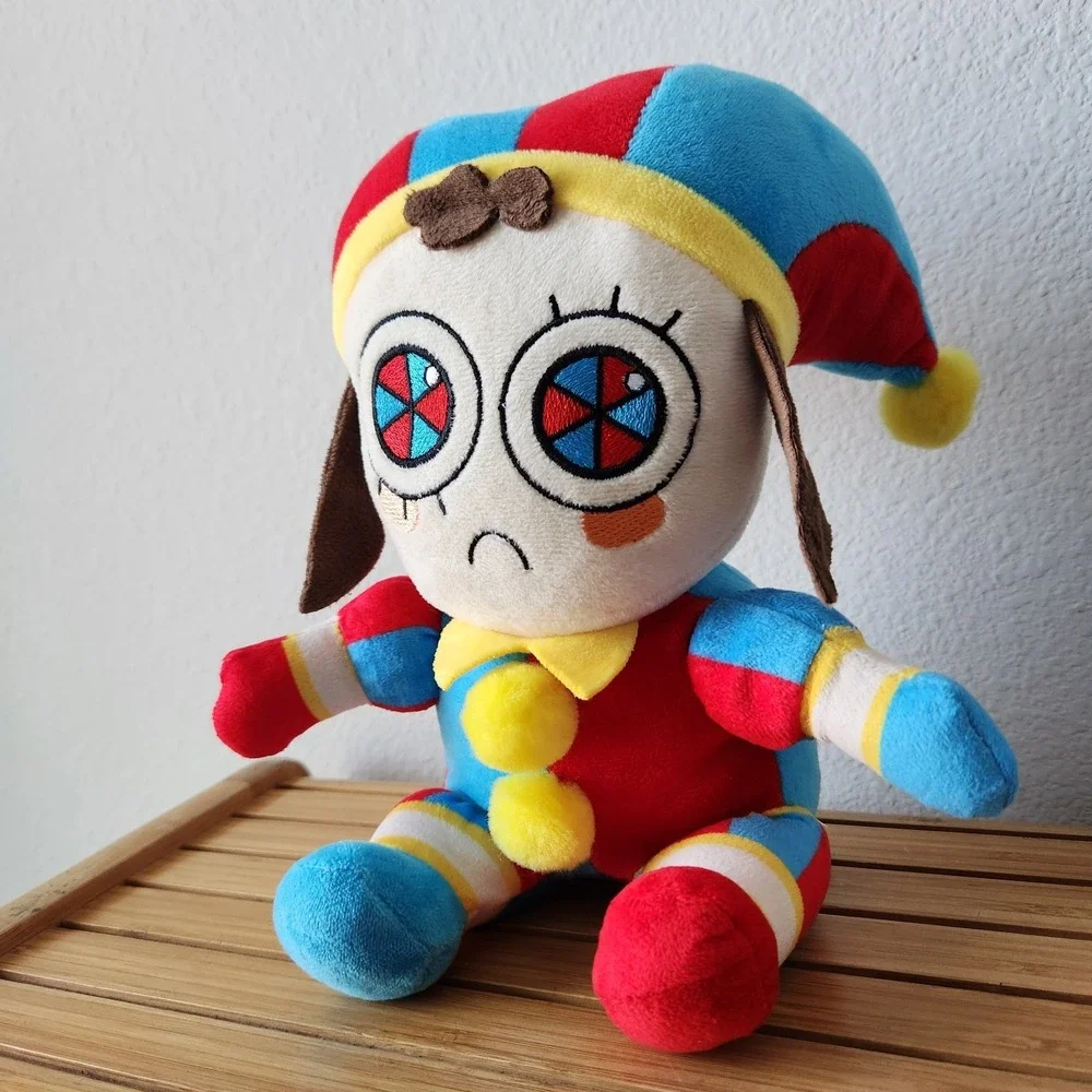 Juniper‎ Creates The Amazing Digital Circus Pomni Plush Stuffed Sad Clown Jester