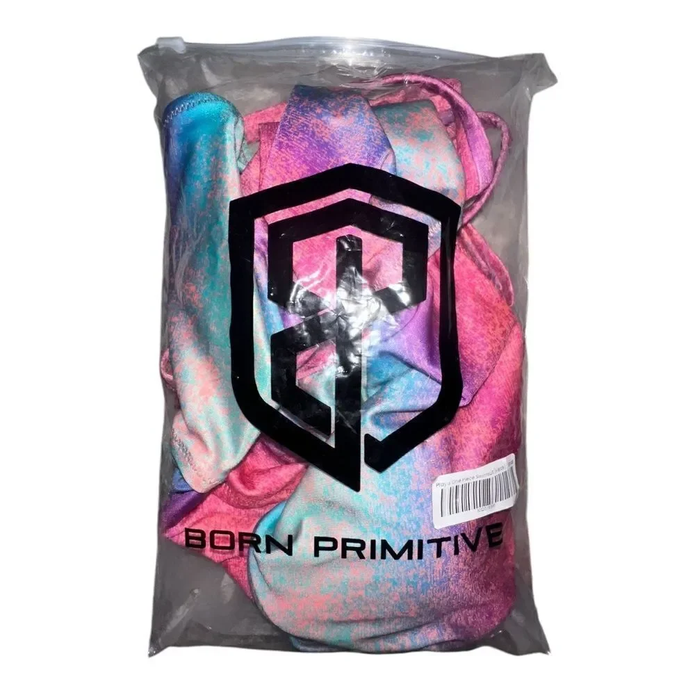 Born Primitive Multicolor Isle One Piece Swimsuit Small New
