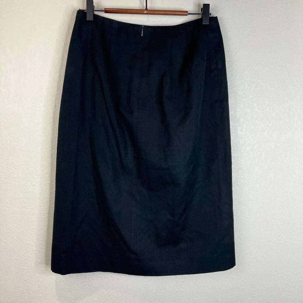 Dries Van Noten Womens Straight and Pencil Skirt‎ Knee Length Size 40 Black