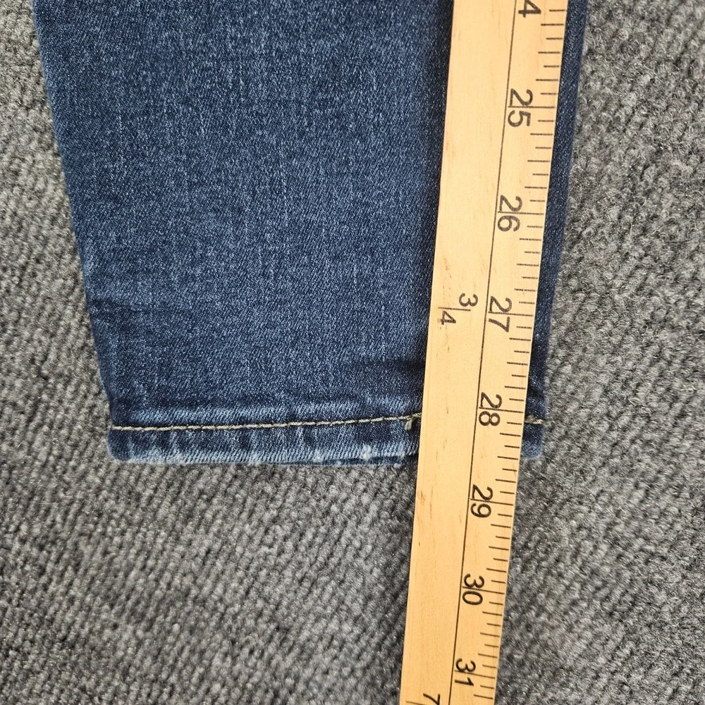 Silver Suki Skinny Jeans Women's 32 Dark Wash Mid Rise Denim Stretch Blue Casual