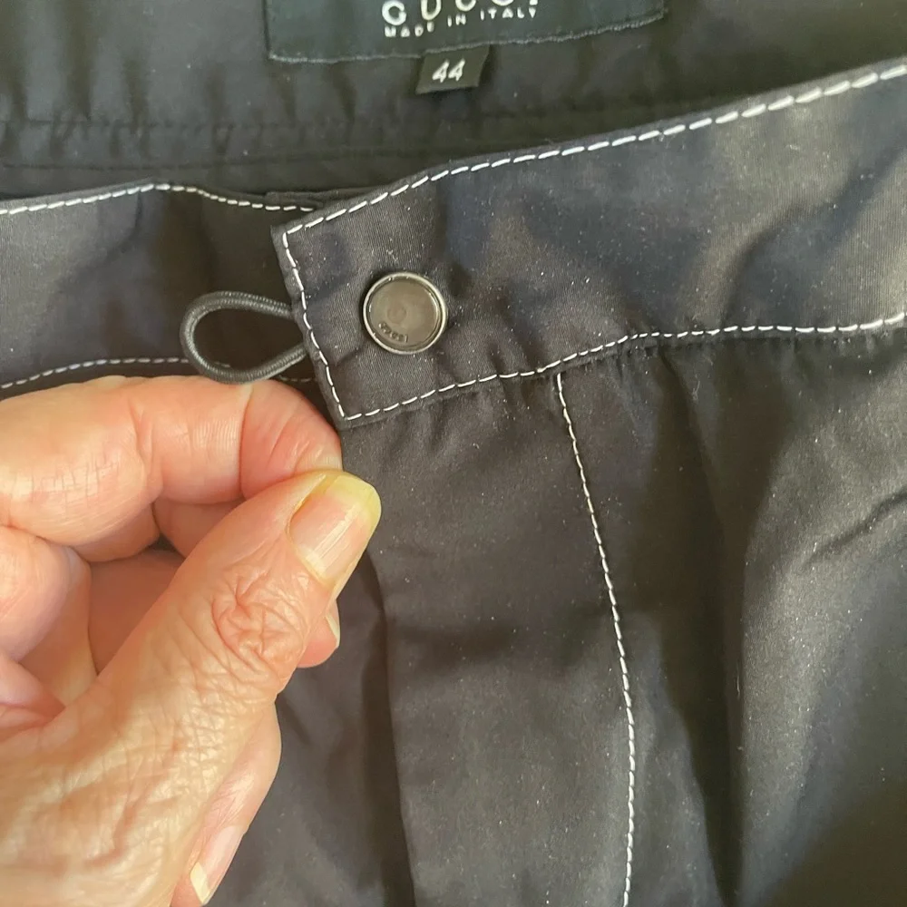 Gucci snap front shorts