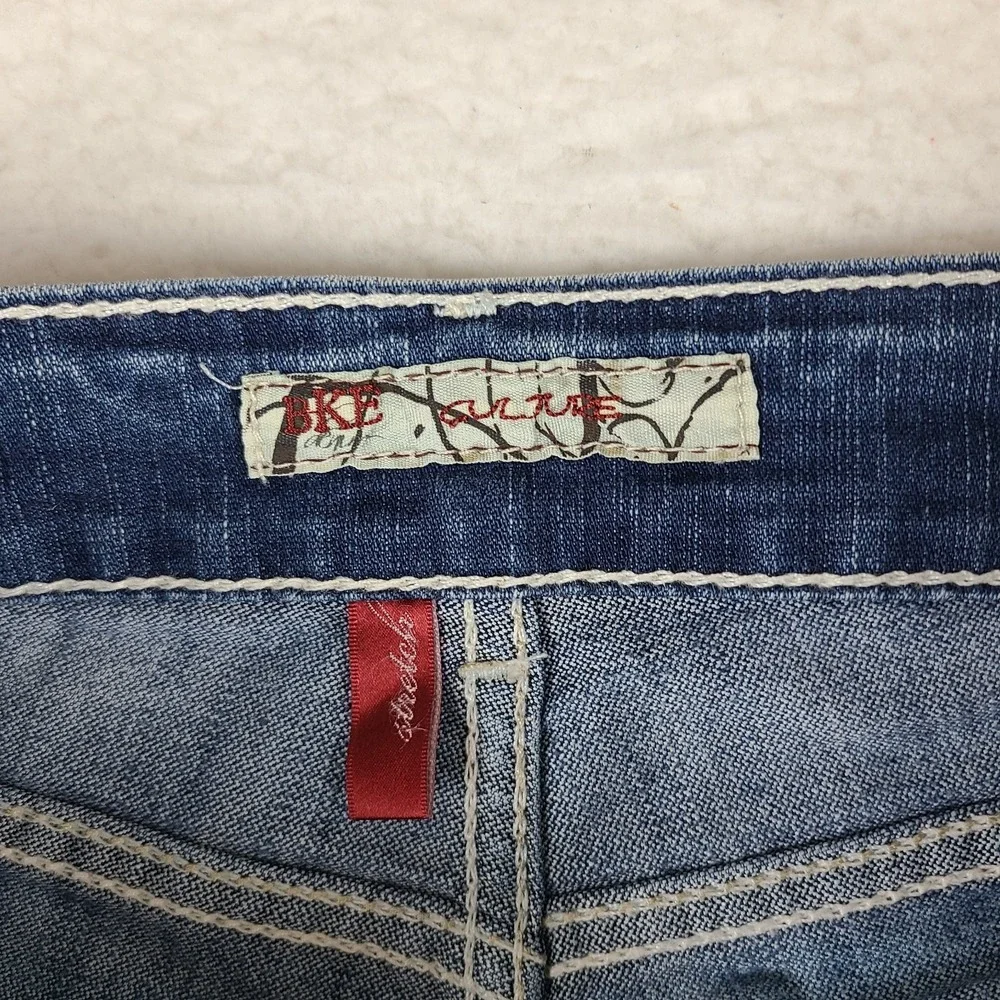Buckle Denim Jeans Shorts Womens 29 Blue Culture‎ Bermuda Capri 16