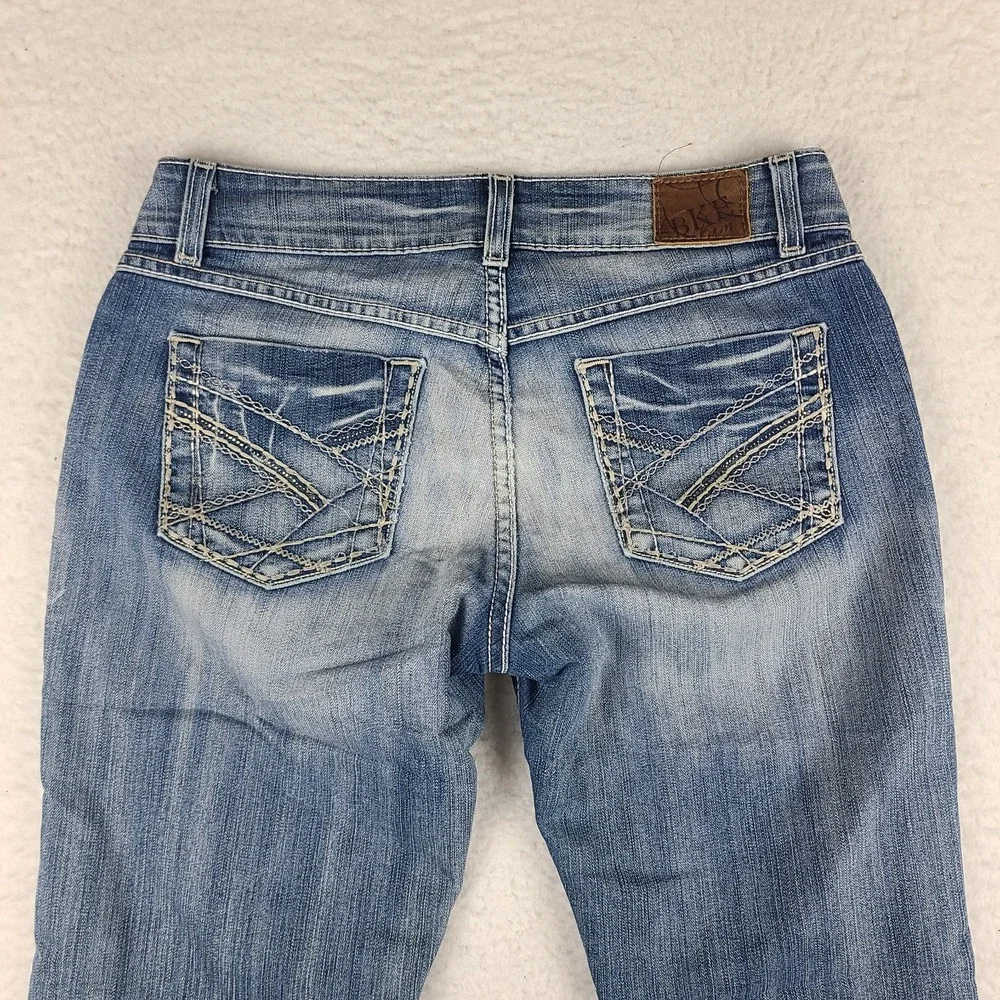 Buckle Denim Jeans Shorts Womens 29 Blue Culture‎ Bermuda Capri 16