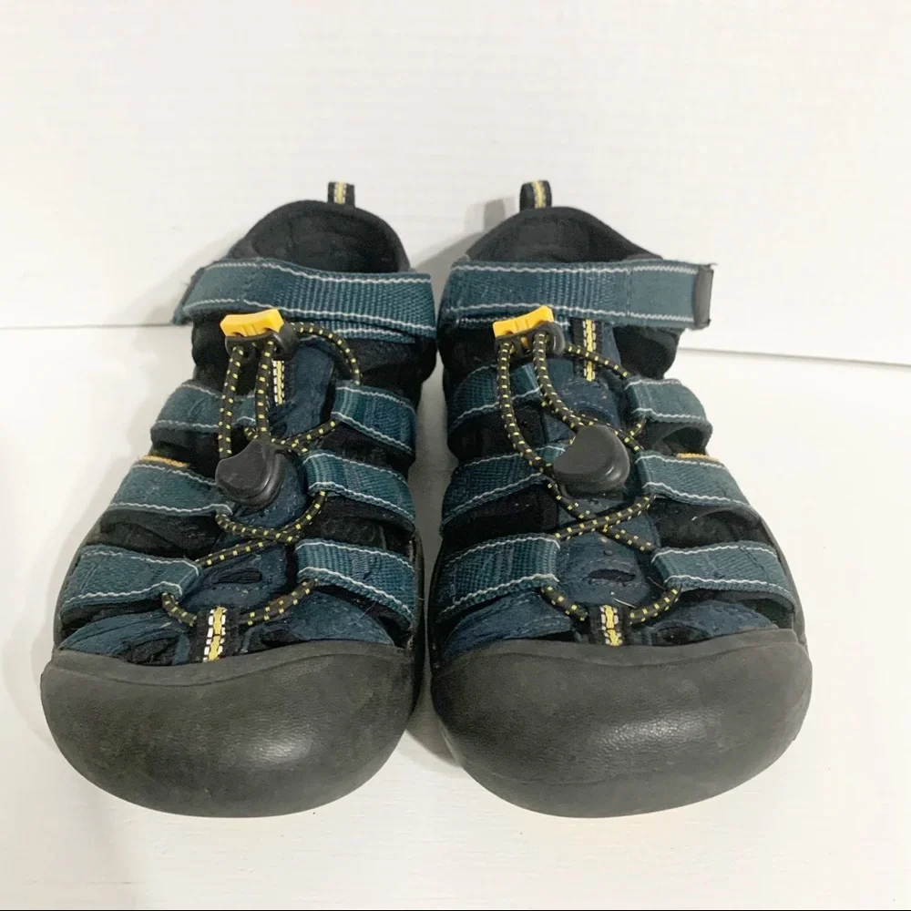 Keen 9212 CS 1009 Newport Suede and Nylon Slip-on Waterproof Shoes Rubber Sole