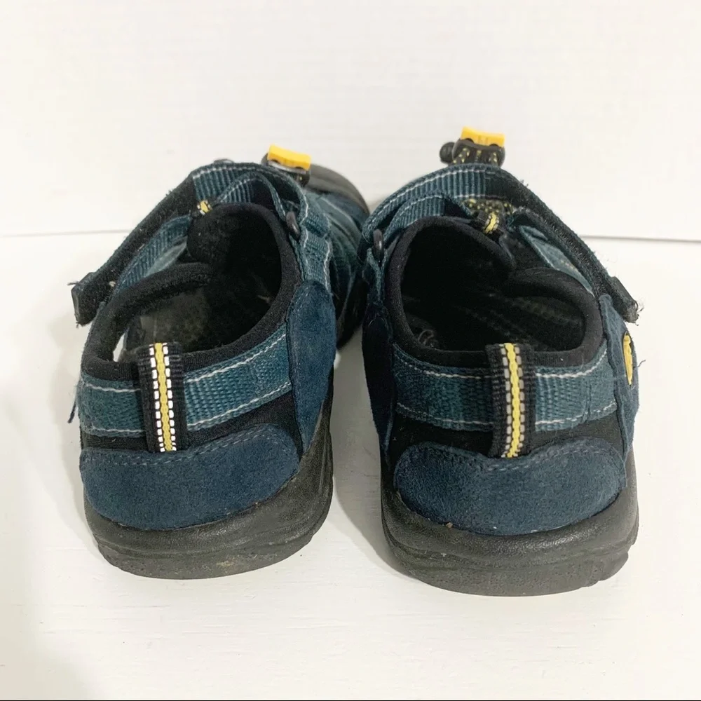 Keen 9212 CS 1009 Newport Suede and Nylon Slip-on Waterproof Shoes Rubber Sole