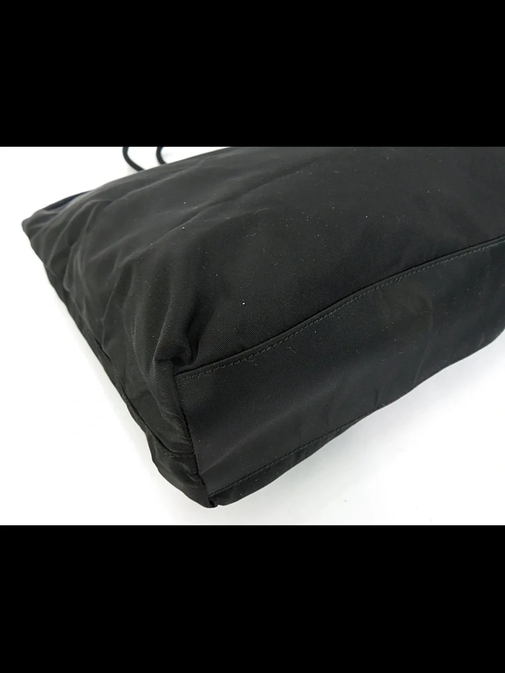 Prada black nylon