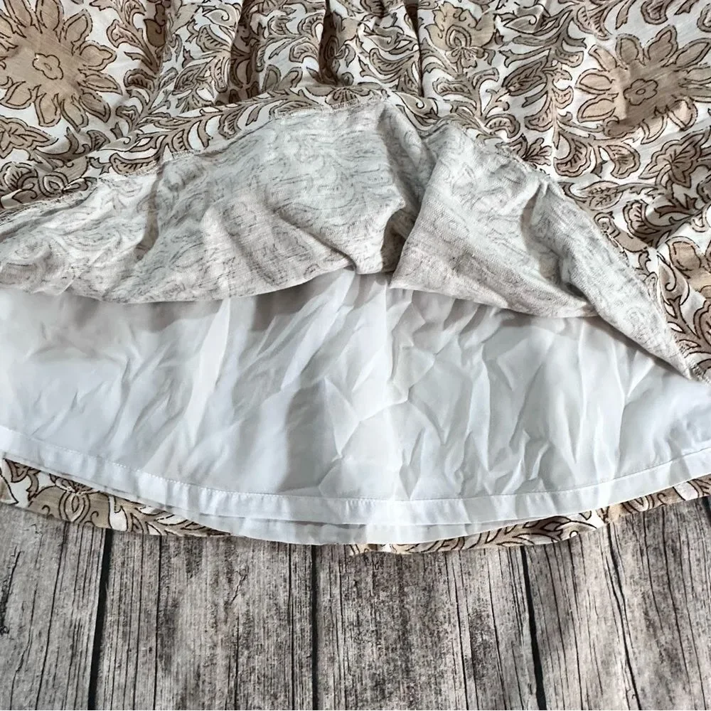 Talbots cream brown