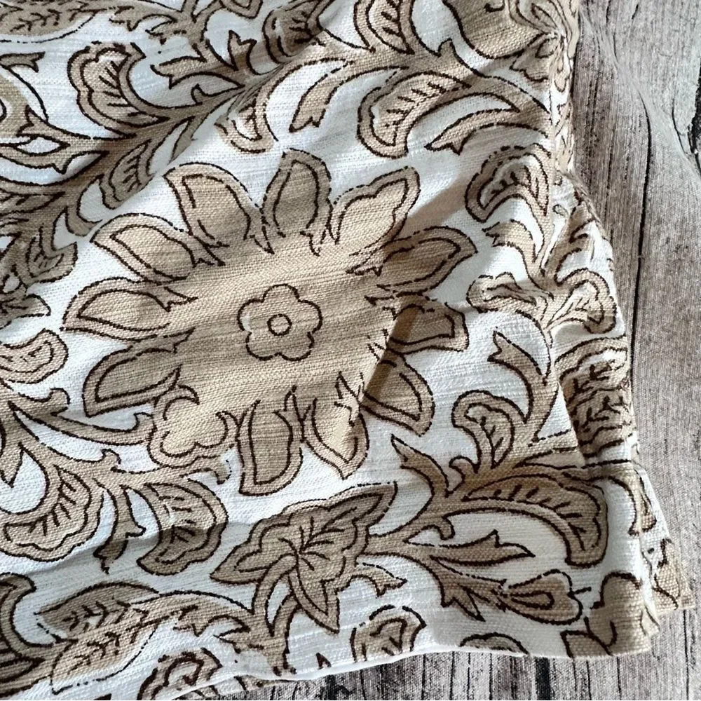 Talbots cream brown