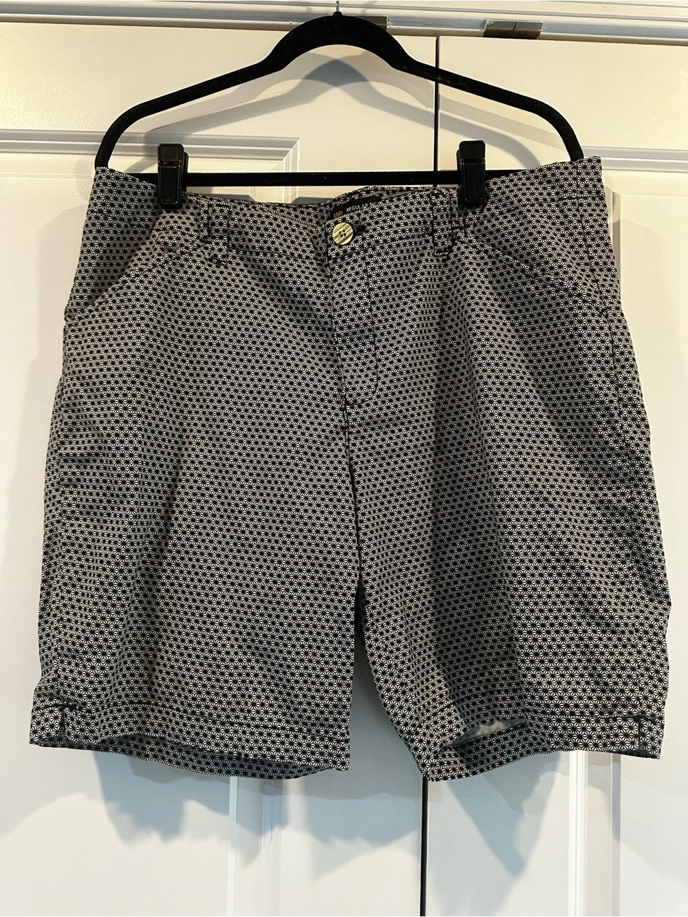 Lee Micro-Pattern Flat Front Shorts