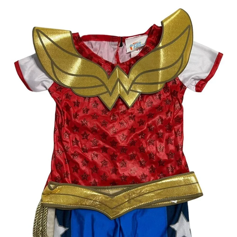 DC Superhero Girls Sz Small Wonder Woman Costume