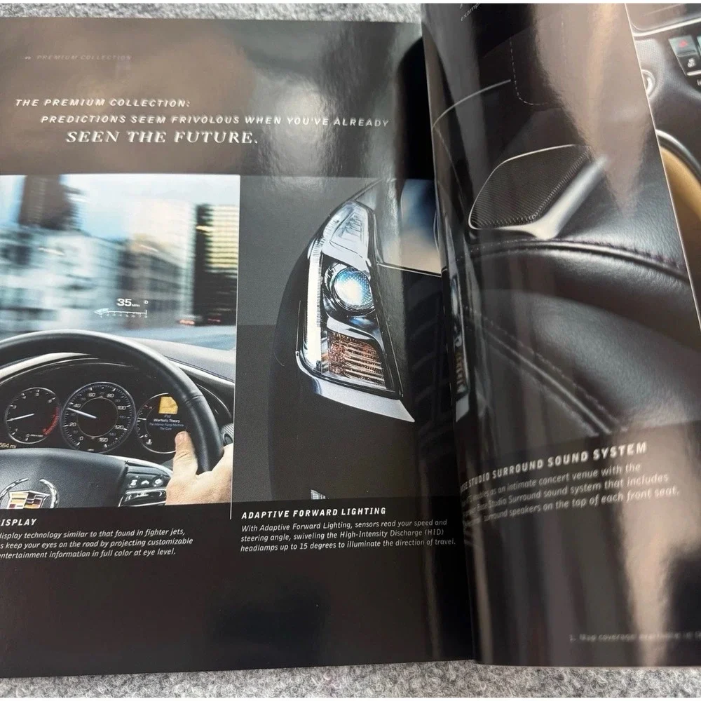 2013 All-New Cadillac XTS‎ Sales Brochure Luxury Sedan Catalog Portfolio