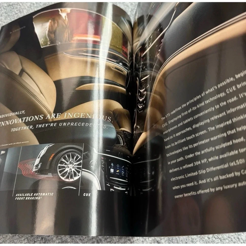 2013 All-New Cadillac XTS‎ Sales Brochure Luxury Sedan Catalog Portfolio