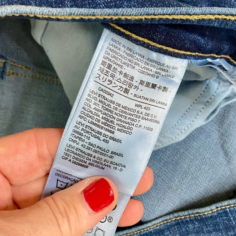 Levi’s Classic Straight Blue Jeans size 33