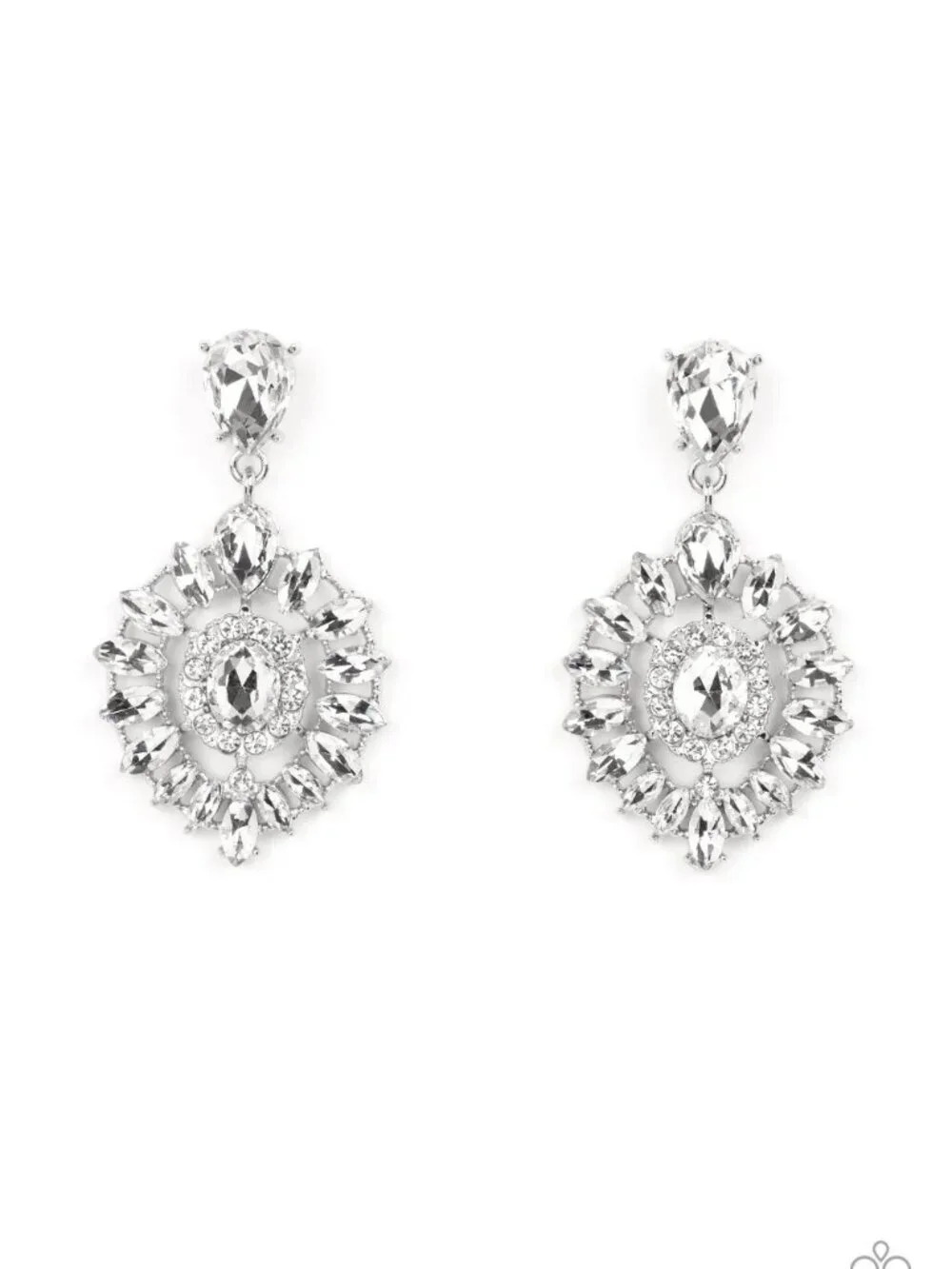 paparazzi cut rhinestone oval