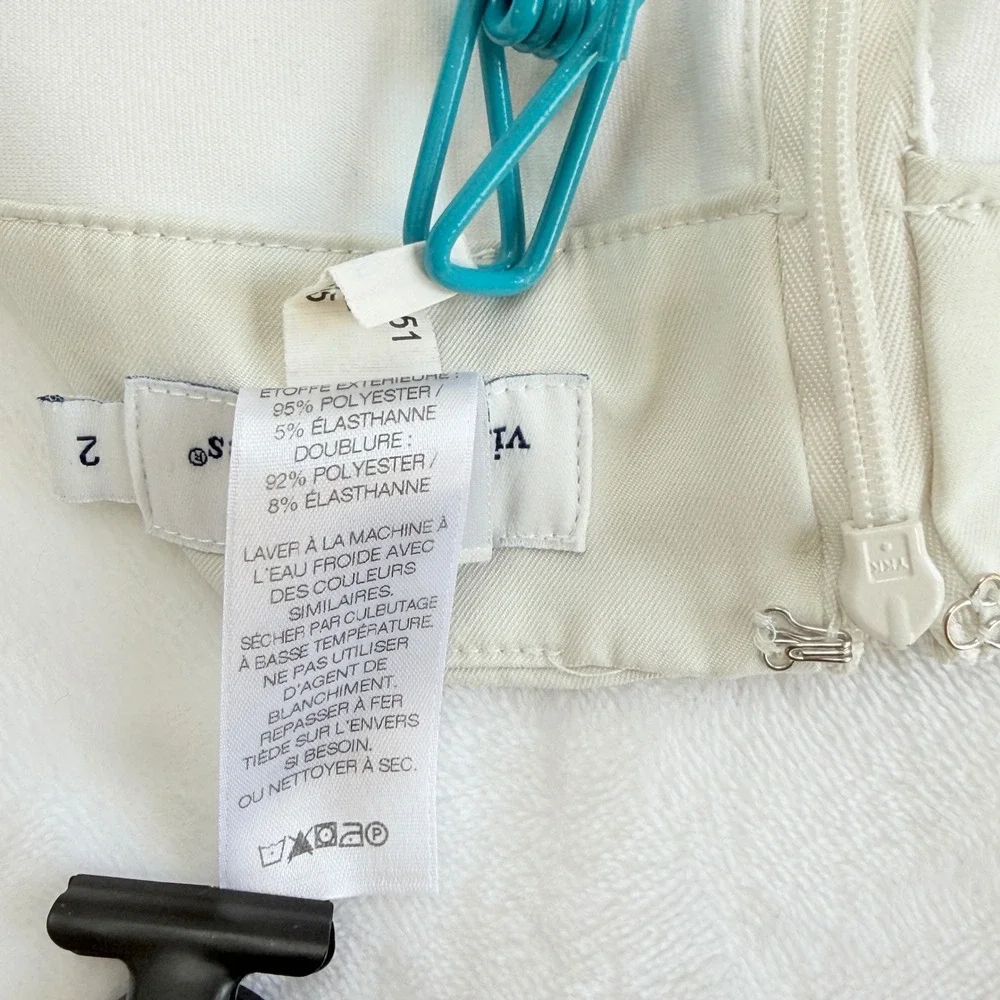 Vineyard Vines Skort Womens 2 Tan Excellent Scalloped Hem Golf Tennis 2R0351