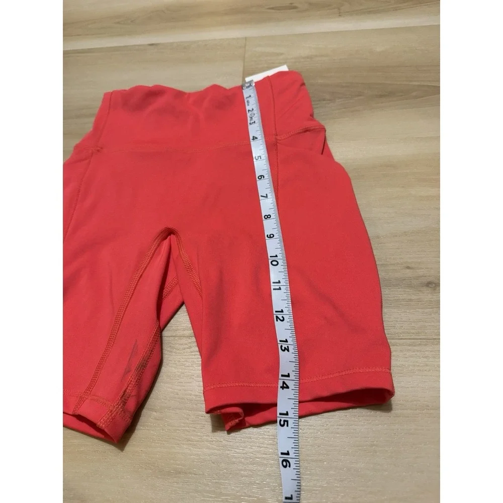 NWT DSG Activate High-Rise Bike Shorts Coral Women's Size XS