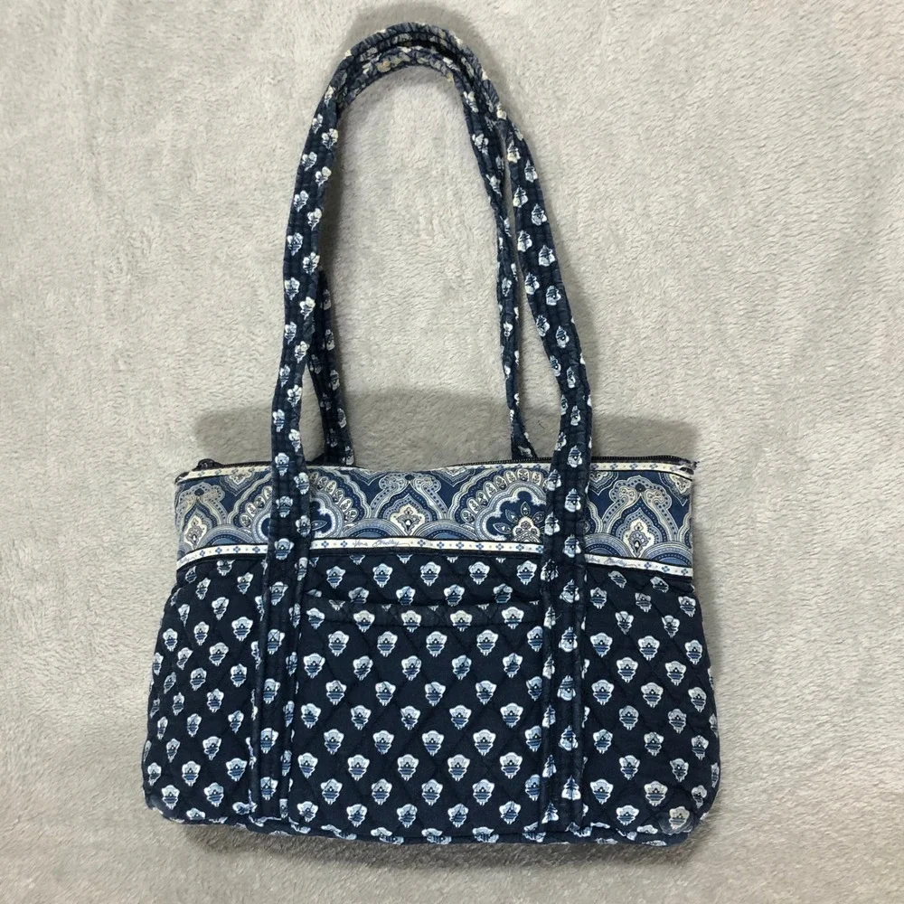Vera Bradley quilted tote