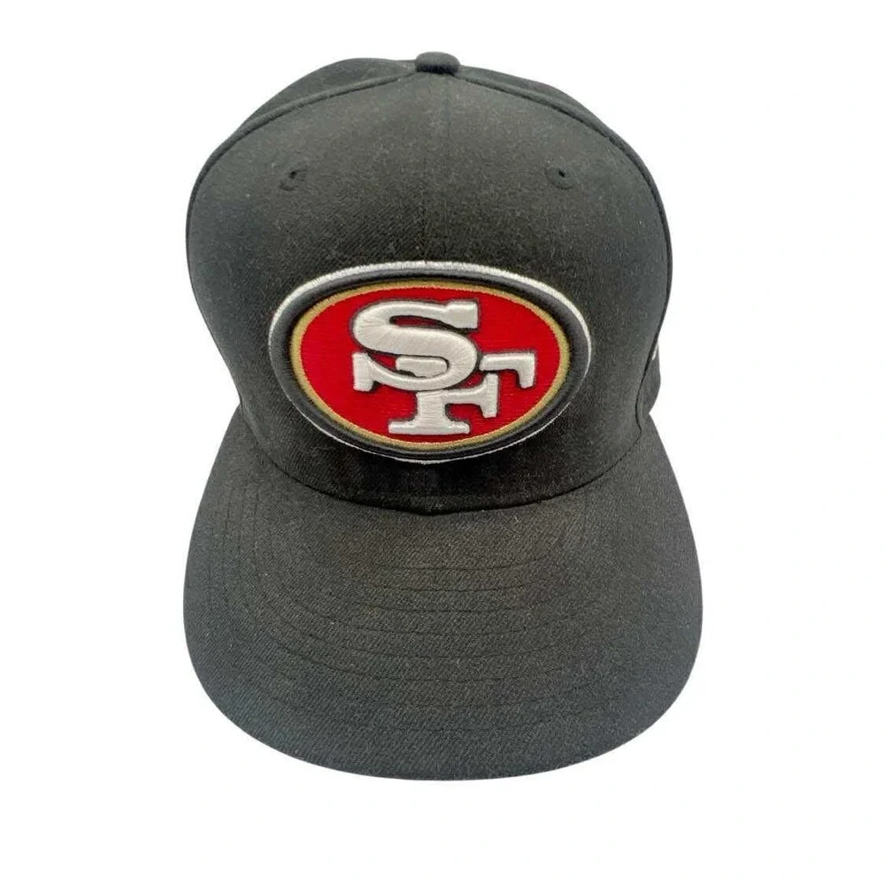 NFL San Francisco‎ 49ers New Era 59FIFTY Fitted Hat Black size 7