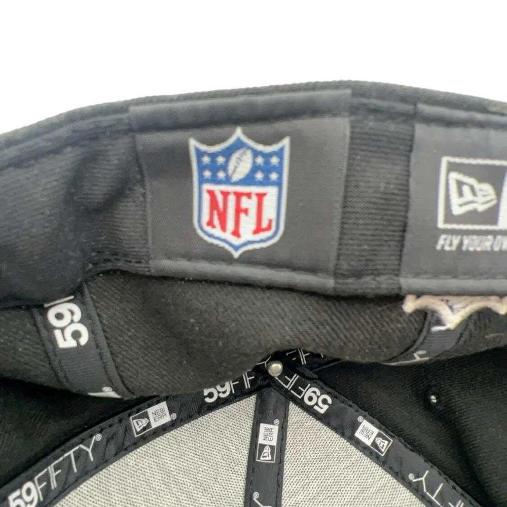 New Era black game embroidered