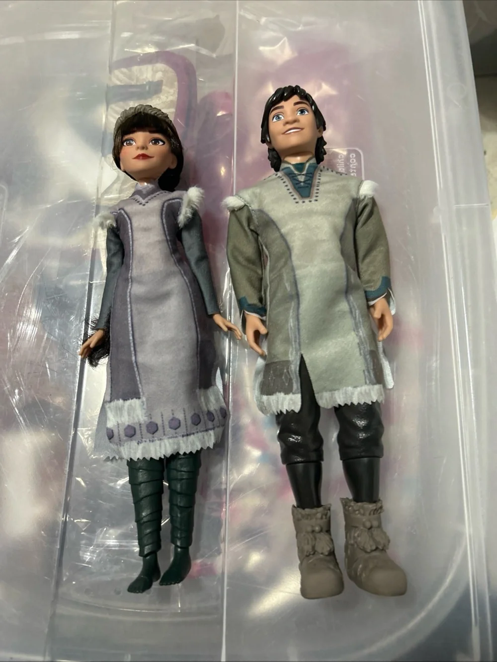Disney Purple & Gray Frozen-Inspired Doll Pair