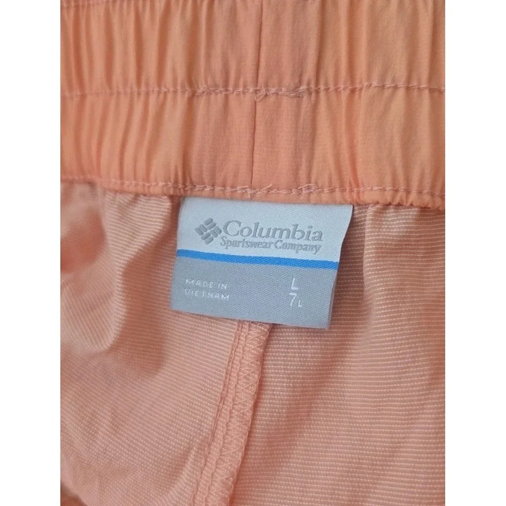 Columbia‎ Omni-Shield Bright Orange Lightweight Shorts New Size Large