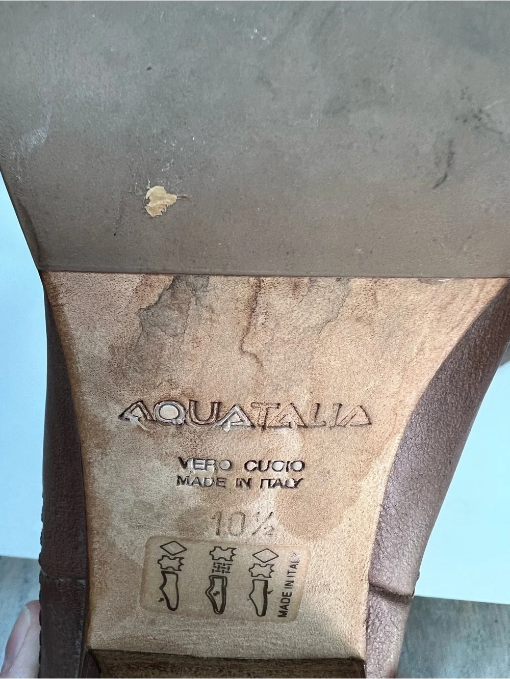 Aquatalia premium brown