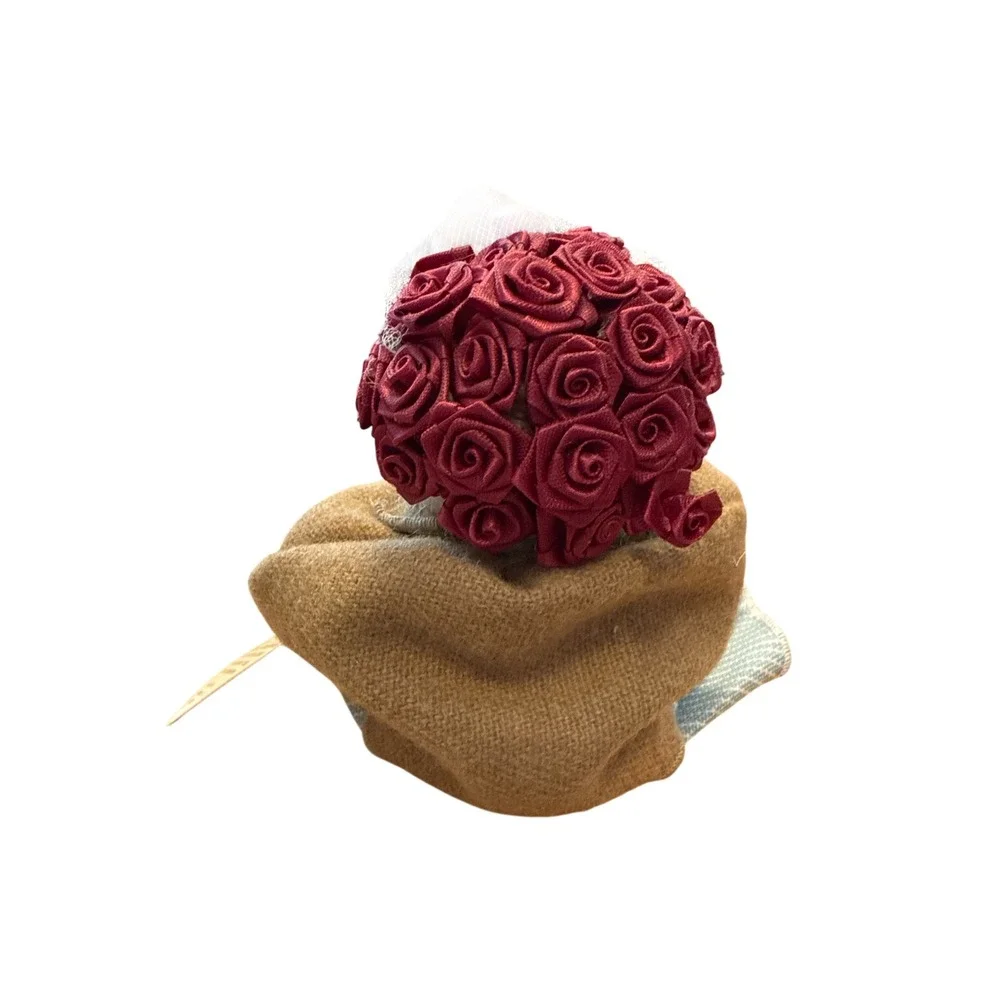 Handmade button dollie