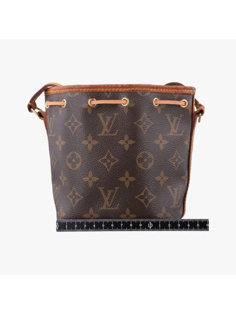 Louis Vuitton Nano Noe Monogram Brown Canvas