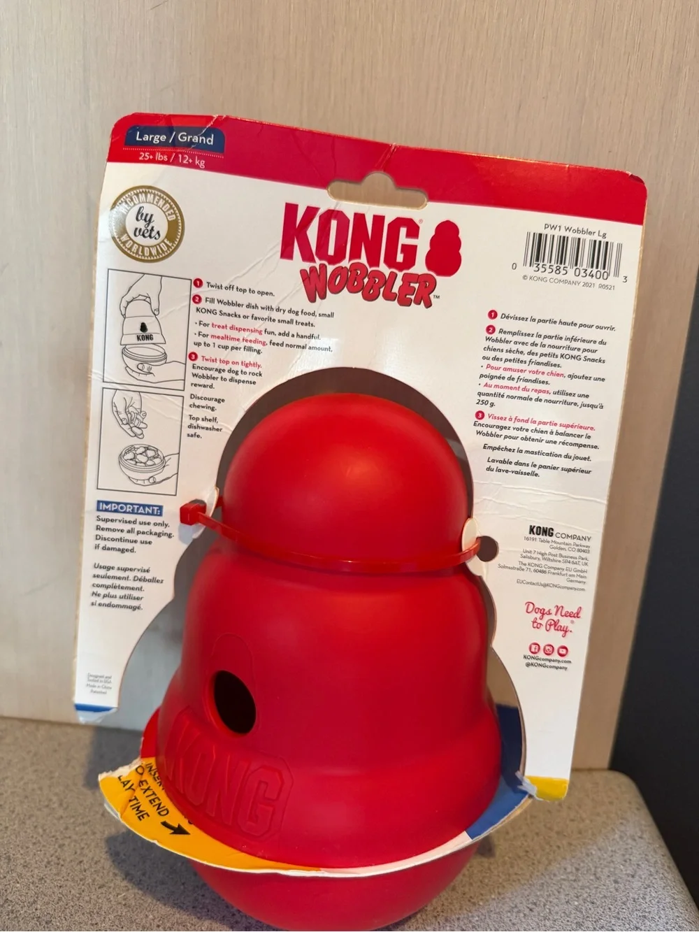 Kong brand new