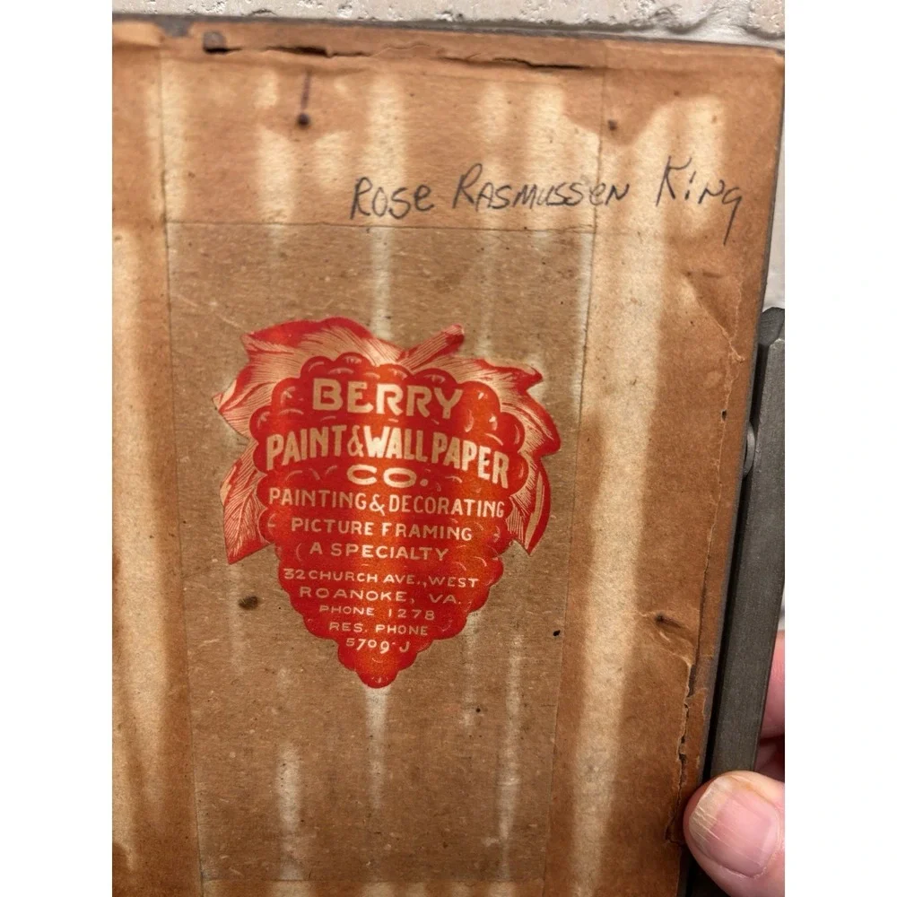 Berry Paint Co title antique