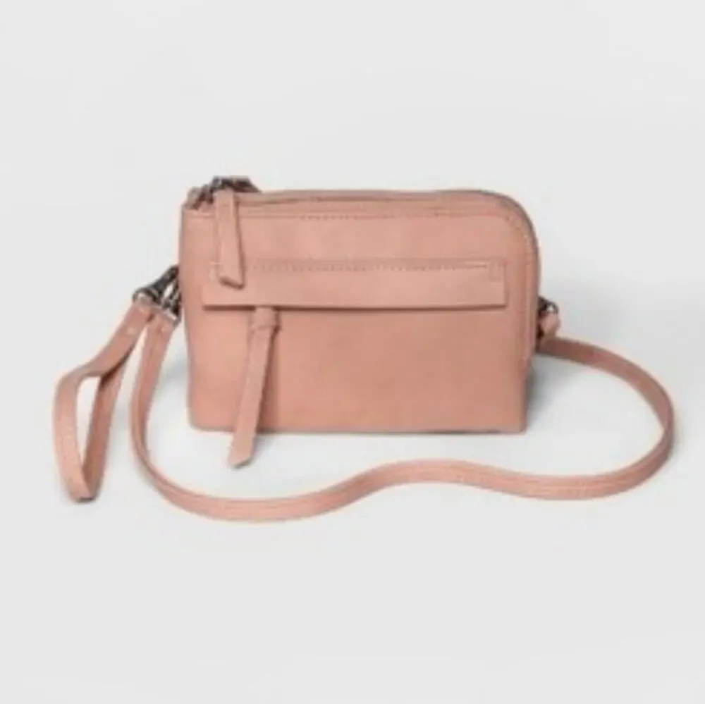 Small Crossbody or Wristlet Blush Bag Universal Thread