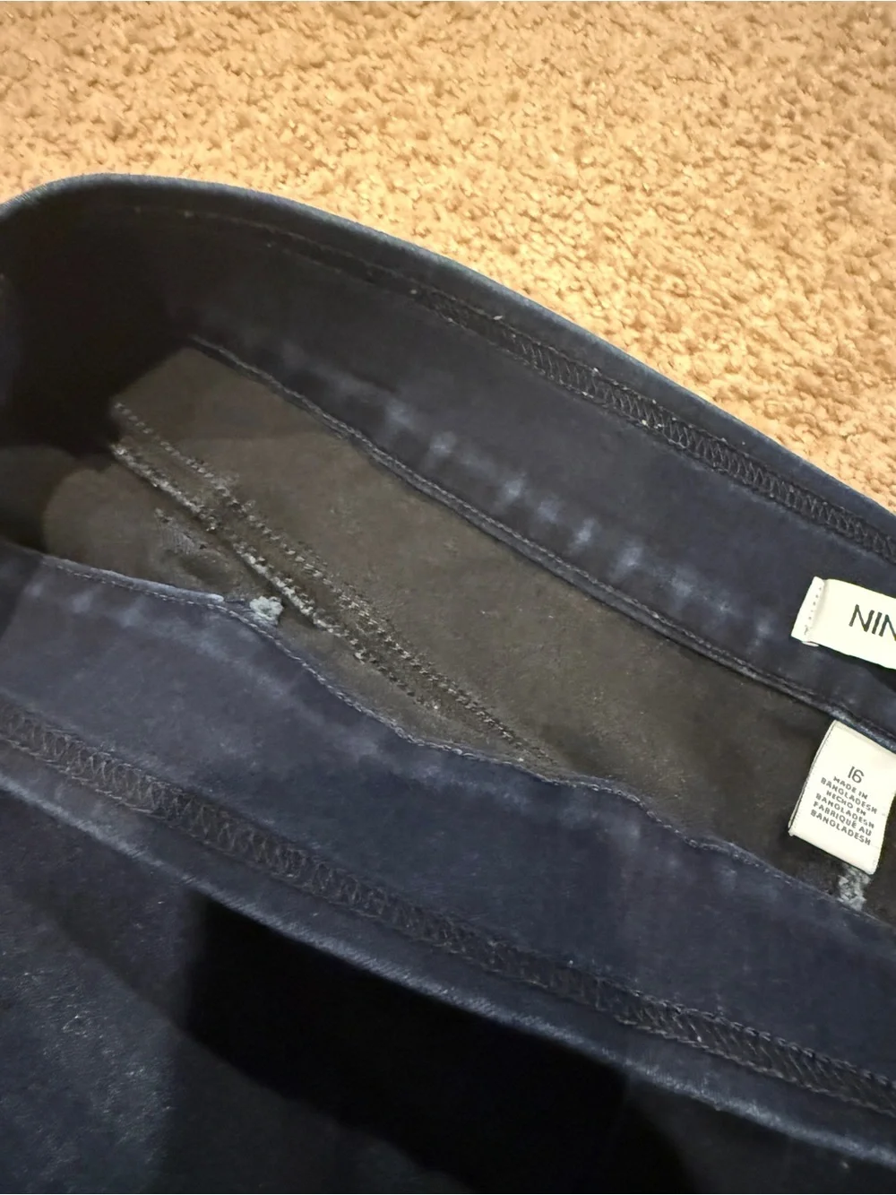 Women’s Dark Blue Jean shorts