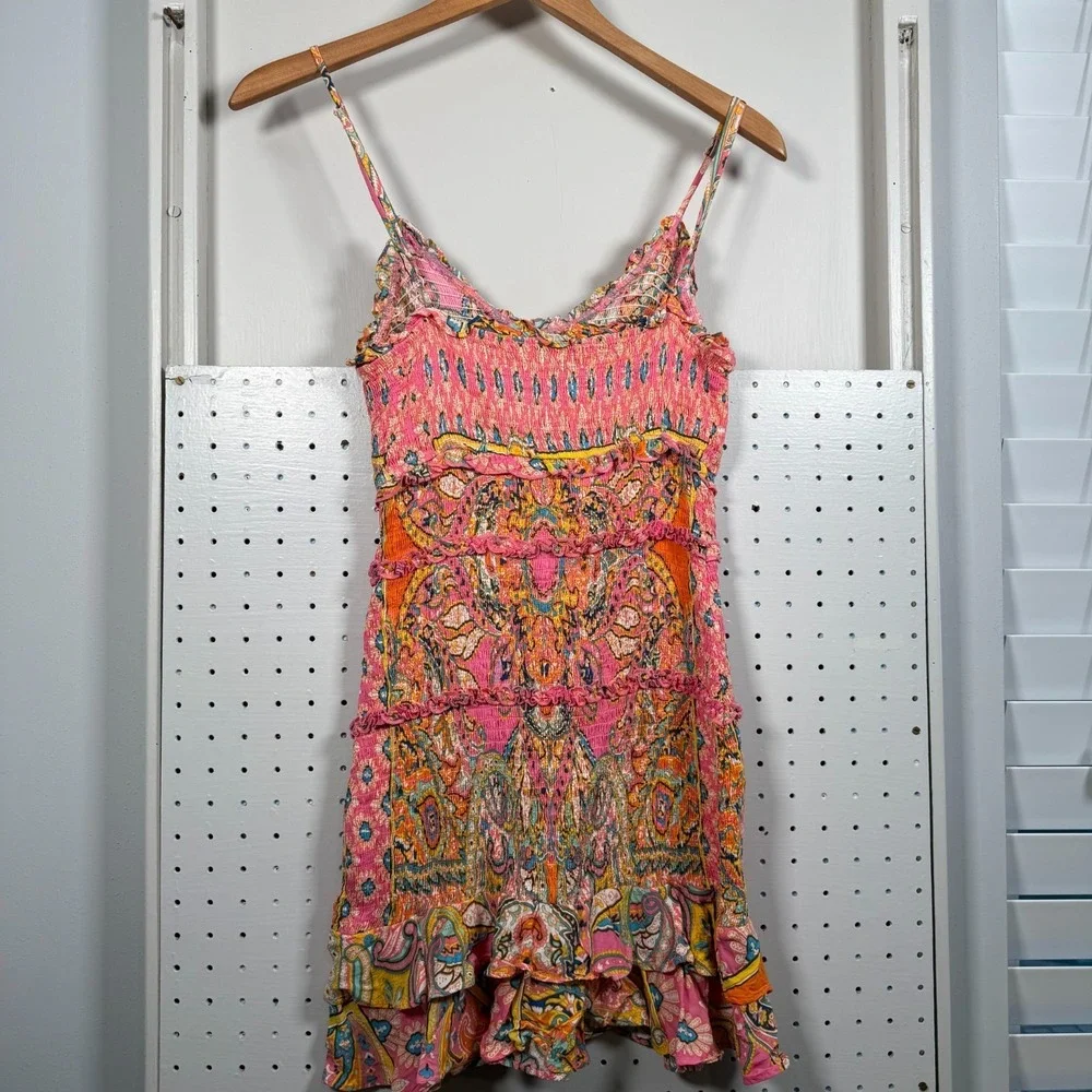 Olivaceous smocked bodycon