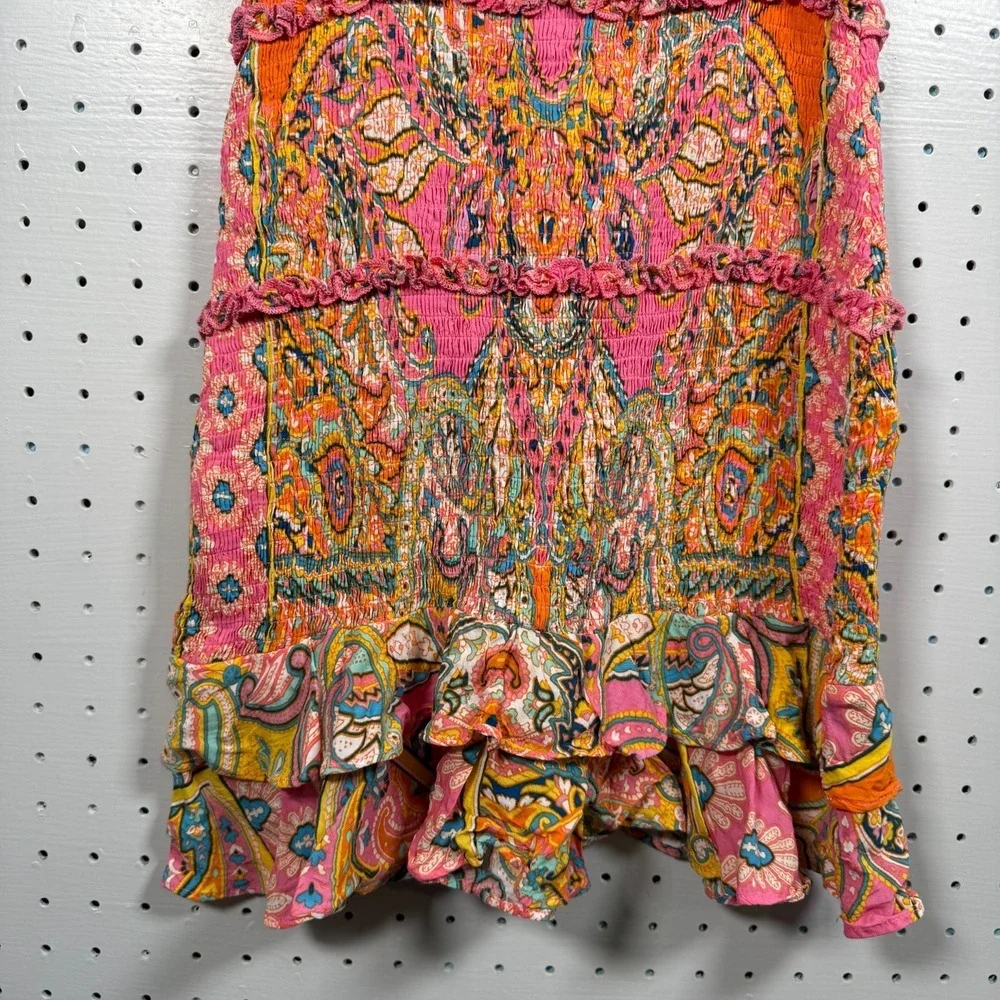 Olivaceous smocked bodycon