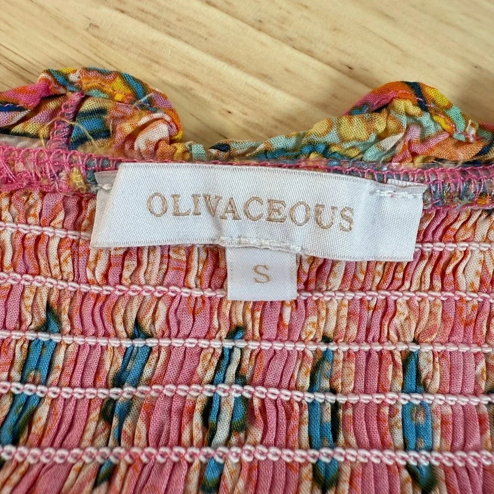 Olivaceous smocked bodycon
