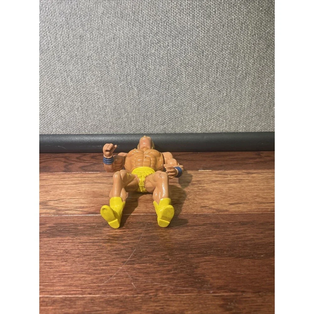 1980's Bootleg HULK HOGAN Action Figure Wrestling Champs WWE WWF WCW Played