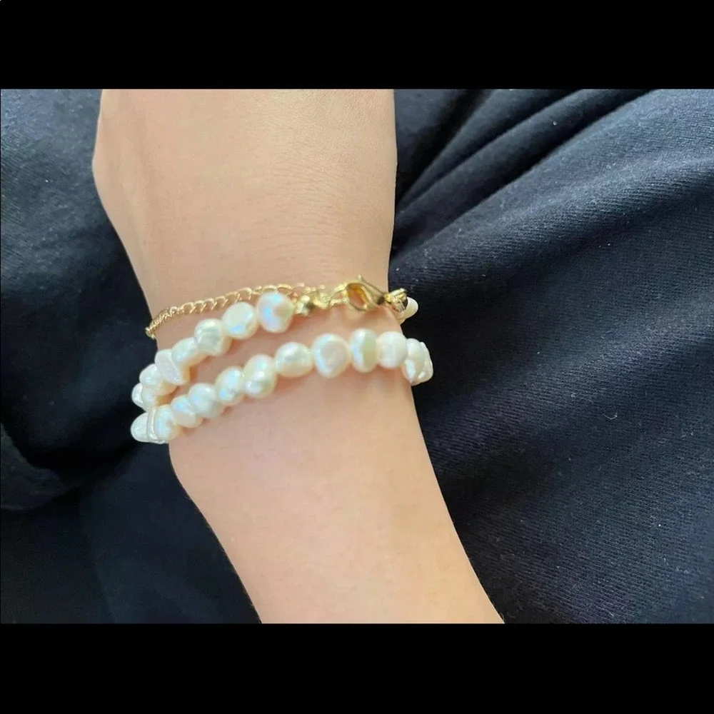 no brand pearl choker