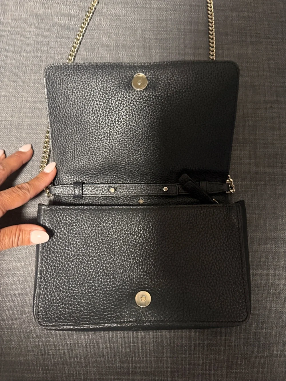 kate spade sleek black