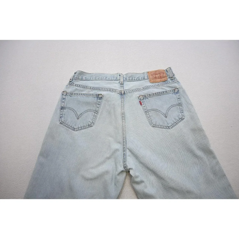 Vintage Levi's 560 Taper Comfort Fit Denim Jeans Blue Rugged Mens Sz 36‎ x 30