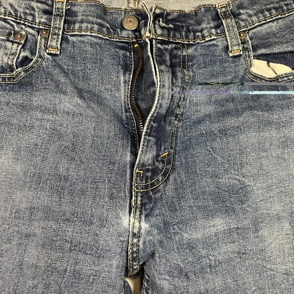 Levis 569 Jeans Mens 34x34 Loose Straight Baggy Medium Wash Denim EUC