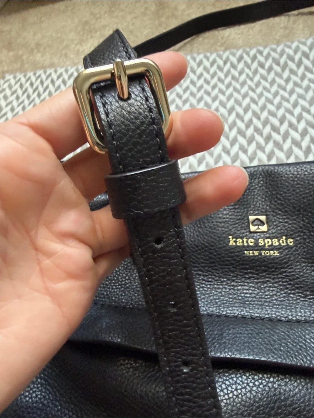 Kate Spade Pebbled Leather Crossbody Bag