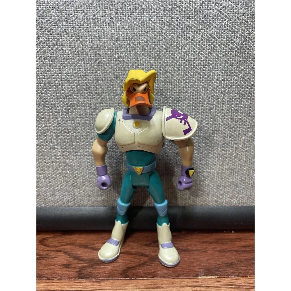 Vintage 1996 Disney Mighty Ducks Weapons Expert Puck Bomber Nosedive Figure 6